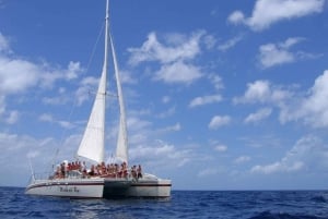 De Guanacaste: Passeio de catamarã com almoço e mergulho com snorkel
