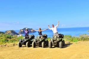 From Jaco Beach & Los Suenos Double ATV + Waterfalls stop