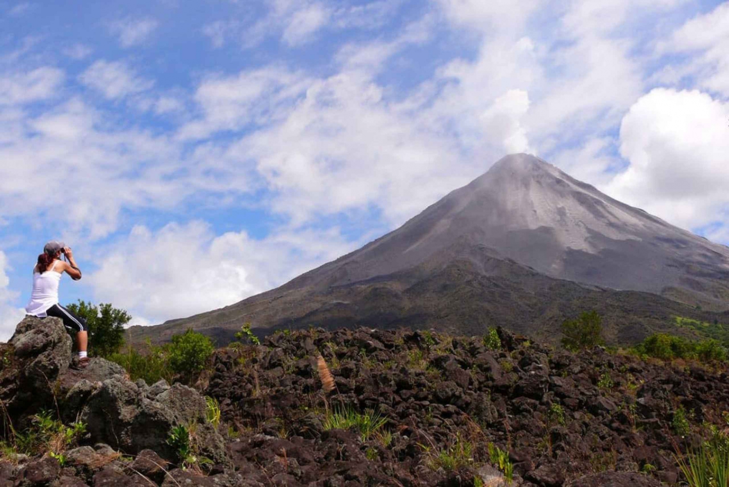 La Fortuna : volcan Arenal et sources chaudes l'après-midi