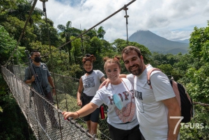 Von La Fortuna aus: Hängebrücken, Wasserfall und Vulkan-Tour