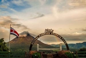 Da La Fortuna: tour del parco dei ponti sospesi di Mistico Arenal