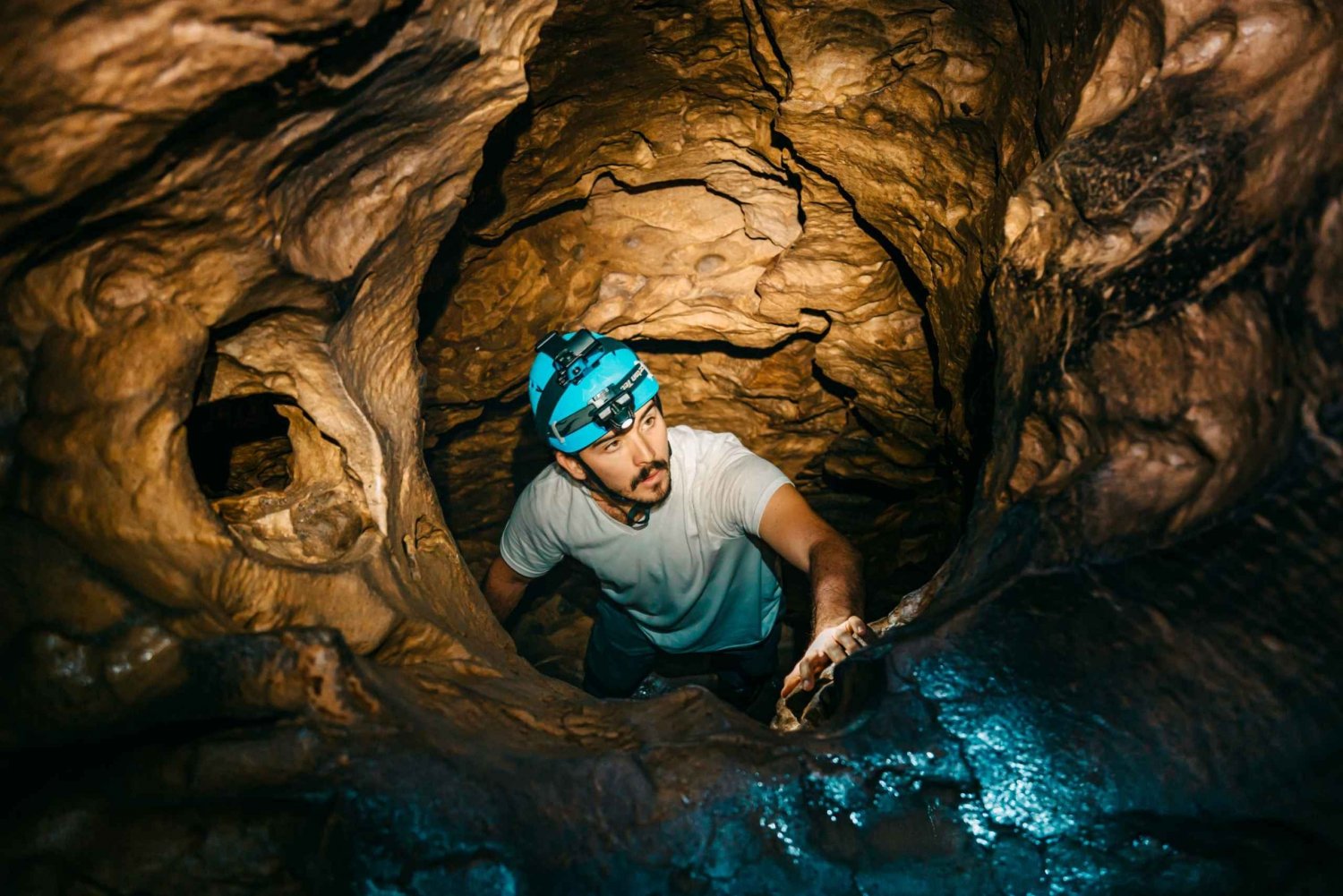 Fra La Fortuna: Utforsking av Venado-grottene - tur i liten gruppe
