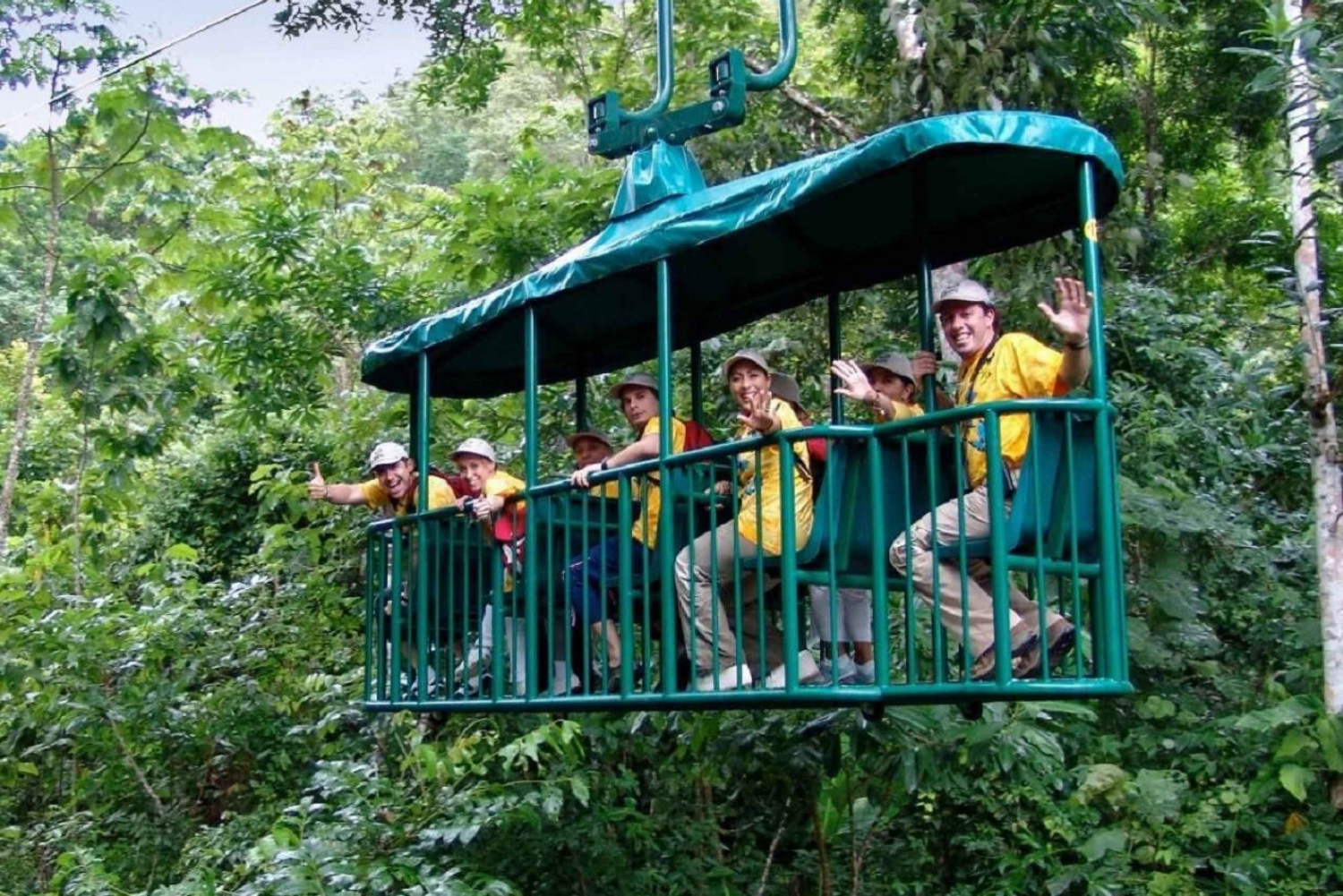 Fra San Jose: Braulio Carillo National Park Rainforest Tram