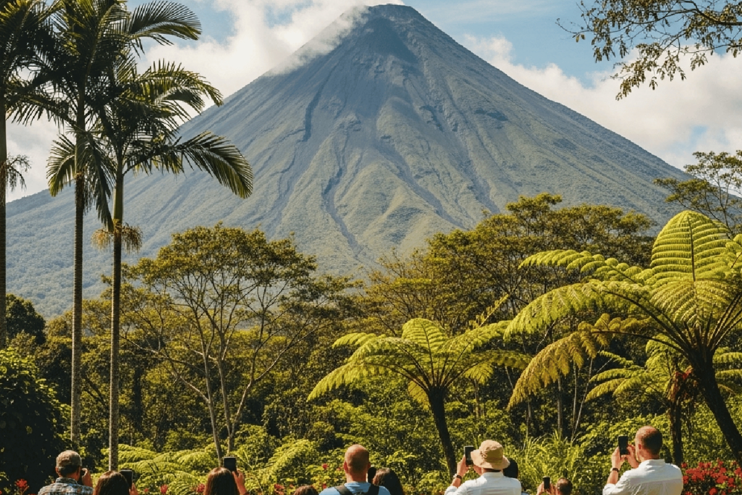 Från San Jose: Envägs delad transfer till La Fortuna