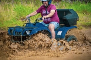 De San José: combo de tirolesa, ATV e cascatas