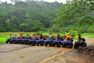 De San José: combo de tirolesa, ATV e cascatas