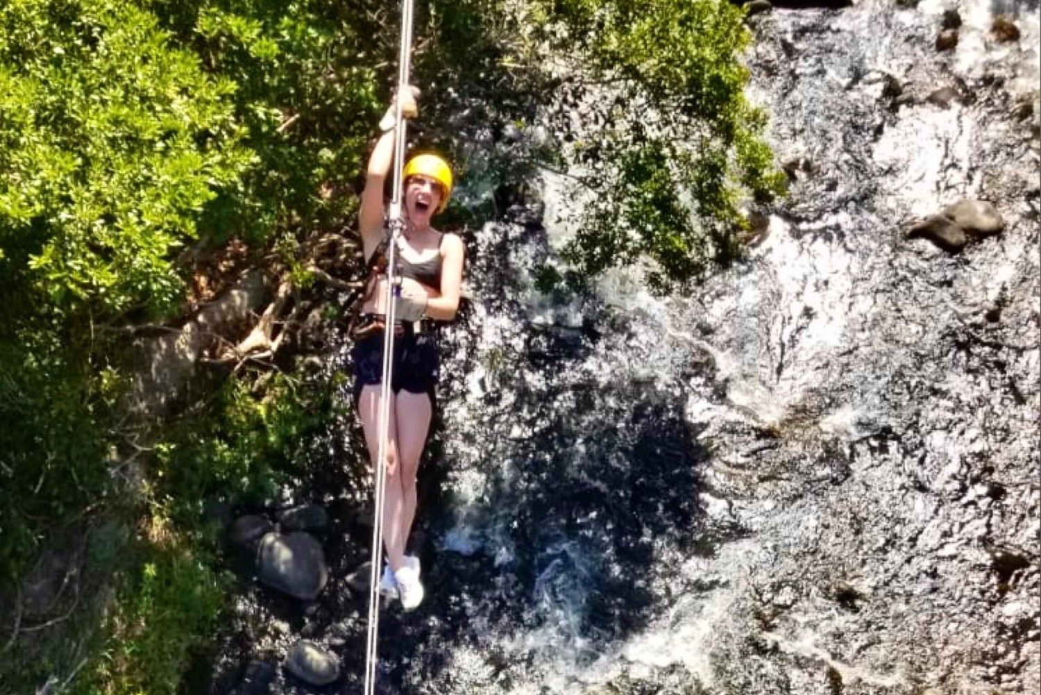Fra Tamarindo: Zip-Line og Rafting Heldags Adventure Tour