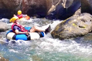 Au départ de Tamarindo : Journée d'aventure en tyrolienne et en rafting