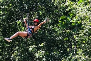 Guanacaste: ATV and Zip Line Adventure with Beach Hopping