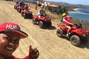 Guanacaste: ATV- und Zip-Line-Abenteuer mit Strand-Hopping