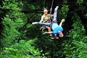 Guanacaste: ATV- und Zip-Line-Abenteuer mit Strand-Hopping