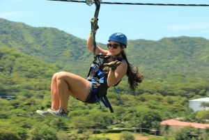 Guanacaste: Diamante Adventure Park Heldags Adventure Pass