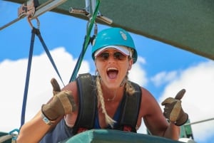 Guanacaste: Diamante Adventure Park-avonturenpas voor de hele dag