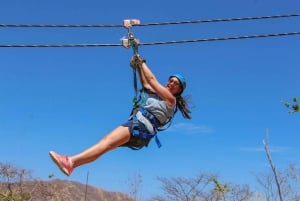 Guanacaste: całodniowa przepustka do parku rozrywki Diamante Adventure