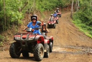Guanacaste: Wycieczka quadem Diamante Eco Adventure Park