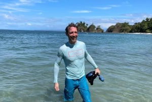 Guided Snorkeling Tour Near Jaco Beach - White Sand Beach.