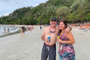 Guided Snorkeling Tour Near Jaco Beach - White Sand Beach.
