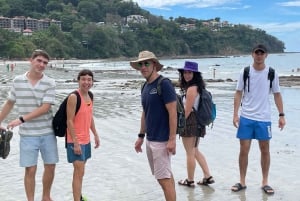 Guided Snorkeling Tour Near Jaco Beach - White Sand Beach.