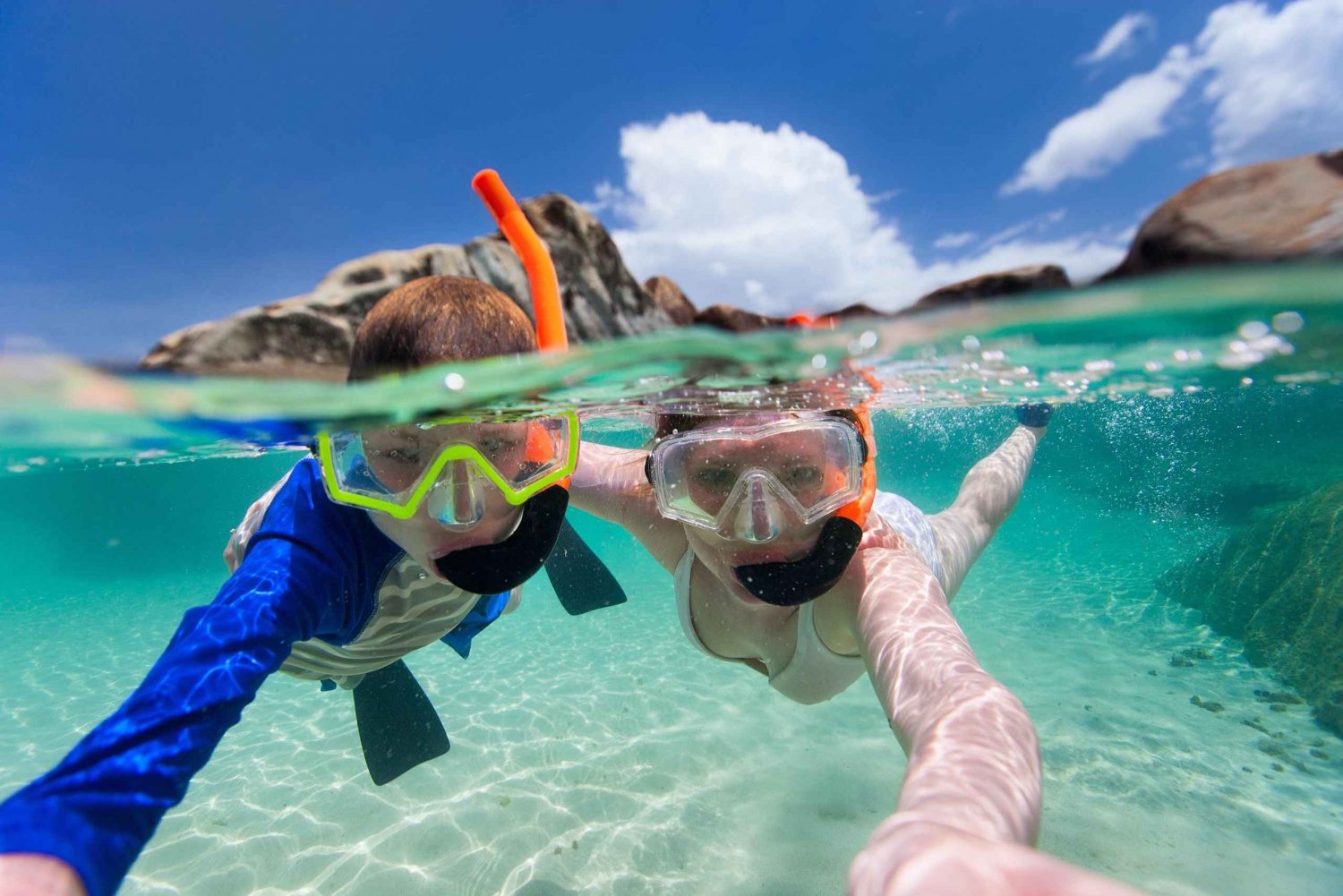 Meio dia na Playa Puerto Viejo (caiaque, mergulho com snorkel, pesca)