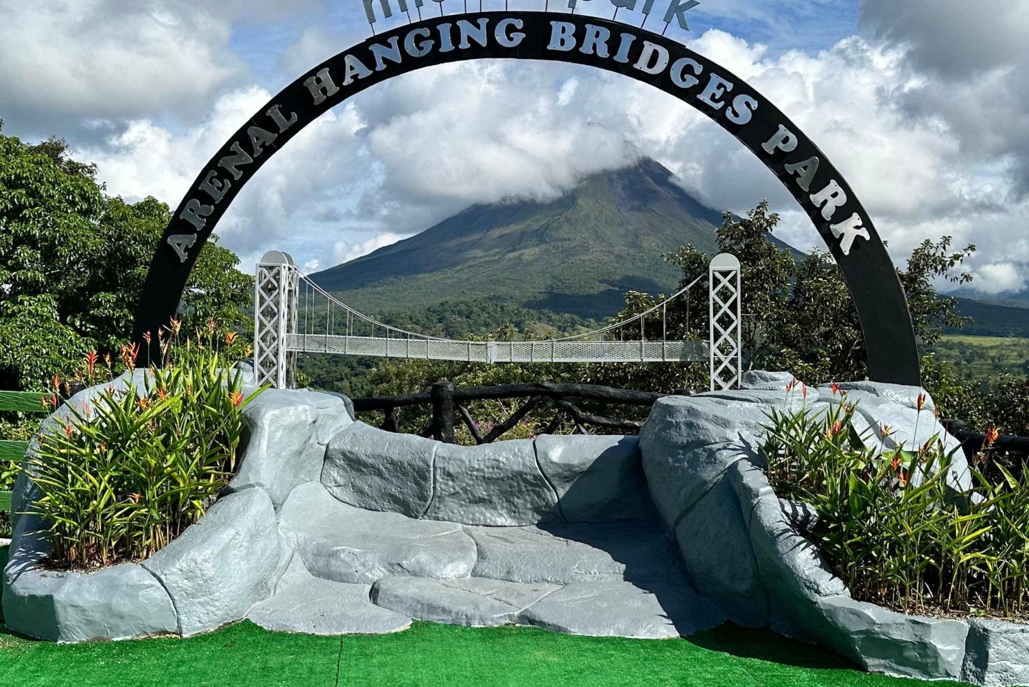 Hanging Bridges regnskovsvandring, halv dag, La Fortuna