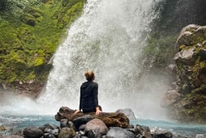 隠れた滝と温泉への乗馬体験をお楽しみください
