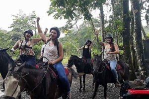 Horseback Riding+Rainforest in Manuel Antonio
