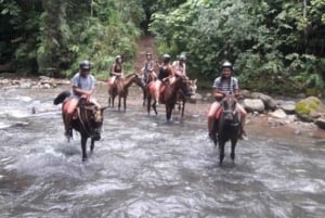 Horseback Riding+Rainforest in Manuel Antonio
