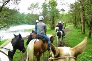 Hesteridning til vulkanen Arenal