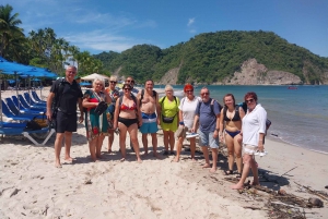 Tour d'avventura a Isla Tortuga da Jacó per piccoli gruppi