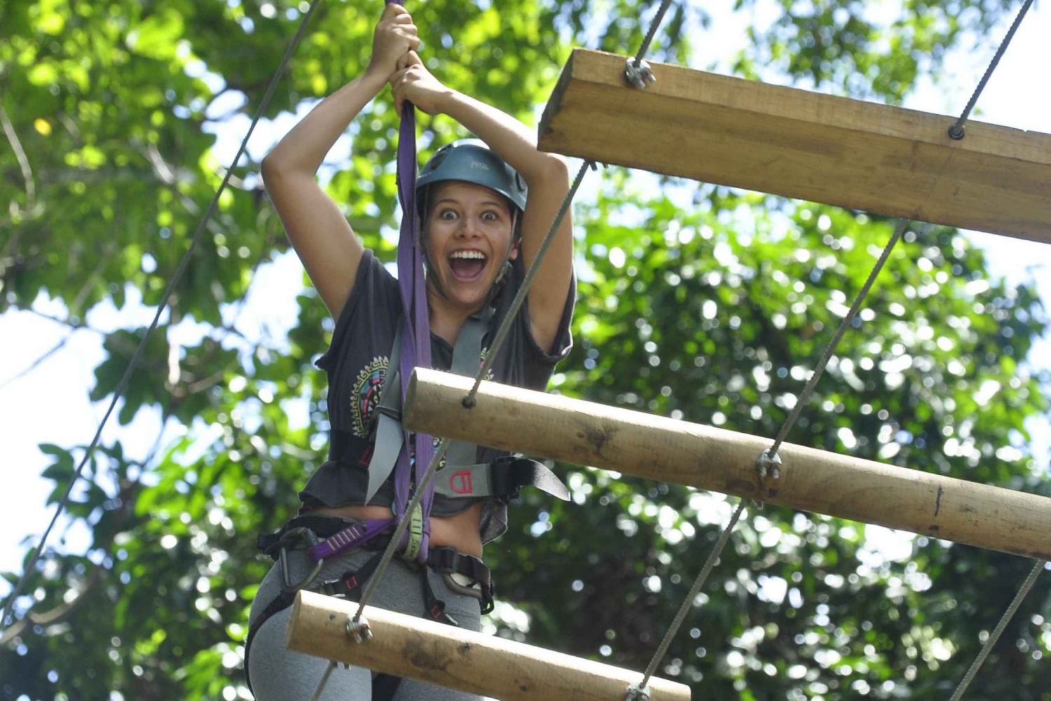 Jaco: 2-uur Adventure Canopy en High Ropes Course