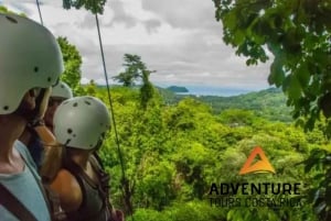 Jaco: 2 Hour ATV Tour and 2 Hour Zipline Experience