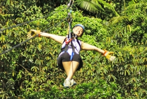 Jaco Beach:5 in 1 Adrenaline Extreme at Rainforest Adventure