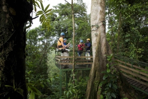 Jaco Beach:5 in 1 Adrenaline Extreme at Rainforest Adventure