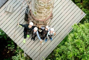 Jaco Beach: Całodniowa przejażdżka quadem, tyrolka i jazda konna z lunchem
