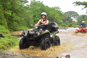 Spiaggia di Jaco: Tour combinato Zip Line e avventura in ATV