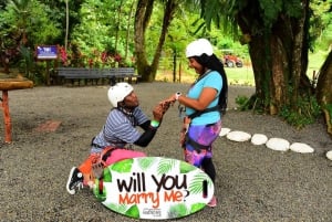 Jaco Beach: Zip-lining, Horseback Tour Combo