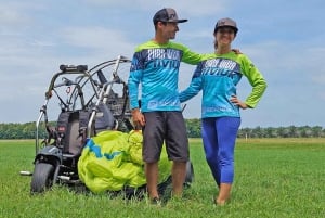 Jaco: volo in parapendio sull'Oceano Pacifico a Esterillos Est