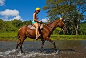 Jaco: Rainforest Horseback Ride to El Encanto Waterfall