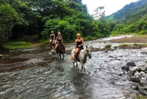 Jaco: Passeio a cavalo pela floresta tropical até a cachoeira El Encanto