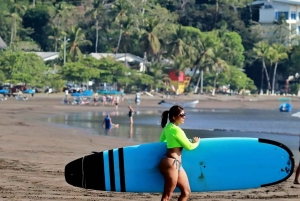 Jacó : leçon de surf avec un moniteur certifié