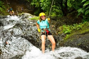 Jaco: Waterfall Rappelling & Jungle Tractor Tour