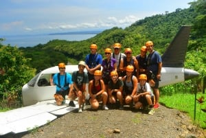 Tirolina Jaco con Columpio de Tarzán, Puentes Colgantes, Paseo en Camión