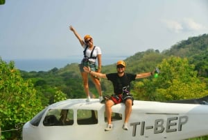 Tirolina Jaco con Columpio de Tarzán, Puentes Colgantes, Paseo en Camión