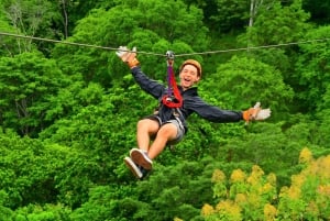 Tirolina Jaco con Columpio de Tarzán, Puentes Colgantes, Paseo en Camión