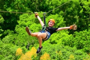 Tirolina Jaco con Columpio de Tarzán, Puentes Colgantes, Paseo en Camión