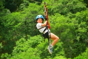 Tirolina Jaco con Columpio de Tarzán, Puentes Colgantes, Paseo en Camión
