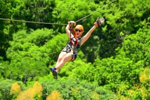 Tirolina Jaco con Columpio de Tarzán, Puentes Colgantes, Paseo en Camión