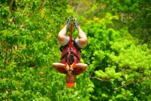 Tirolina Jaco con Columpio de Tarzán, Puentes Colgantes, Paseo en Camión