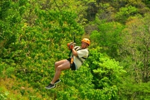Tirolina Jaco con Columpio de Tarzán, Puentes Colgantes, Paseo en Camión