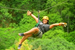 Tirolina Jaco con Columpio de Tarzán, Puentes Colgantes, Paseo en Camión
